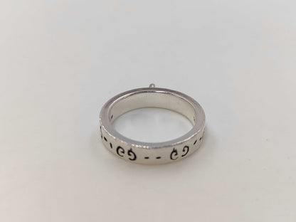 GUCCI Ghost SV925 7.7g Ring