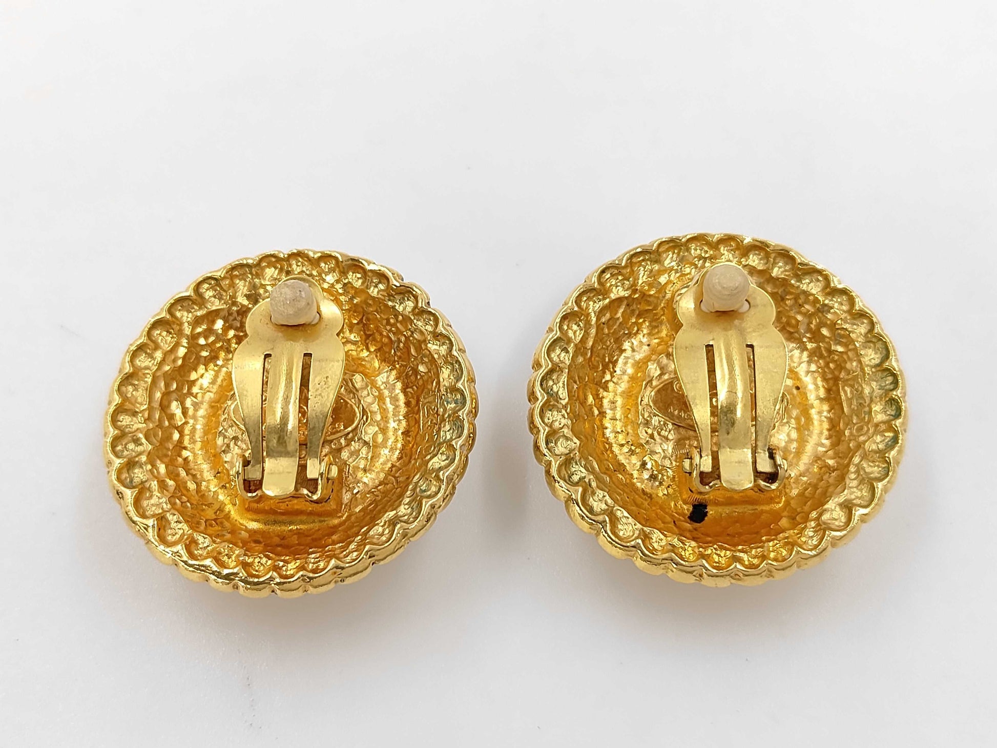 CHANEL Faux Pearl Earrings