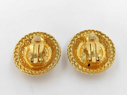 CHANEL Faux Pearl Earrings