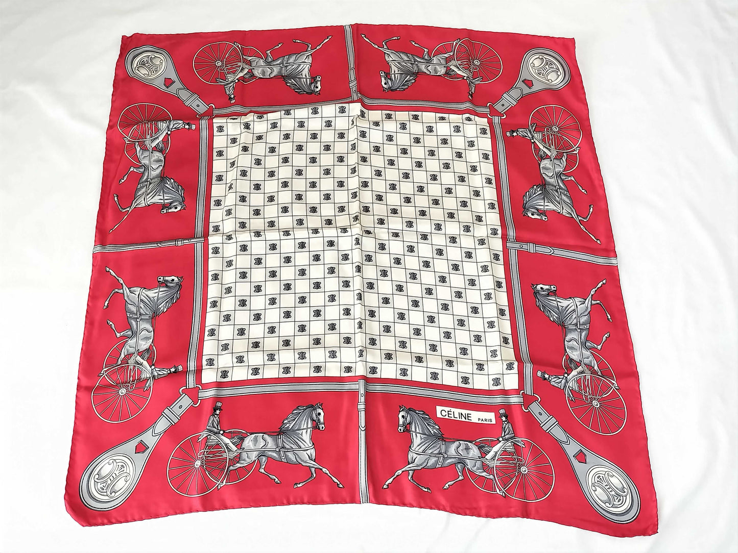 CELINE Macadam Scarf