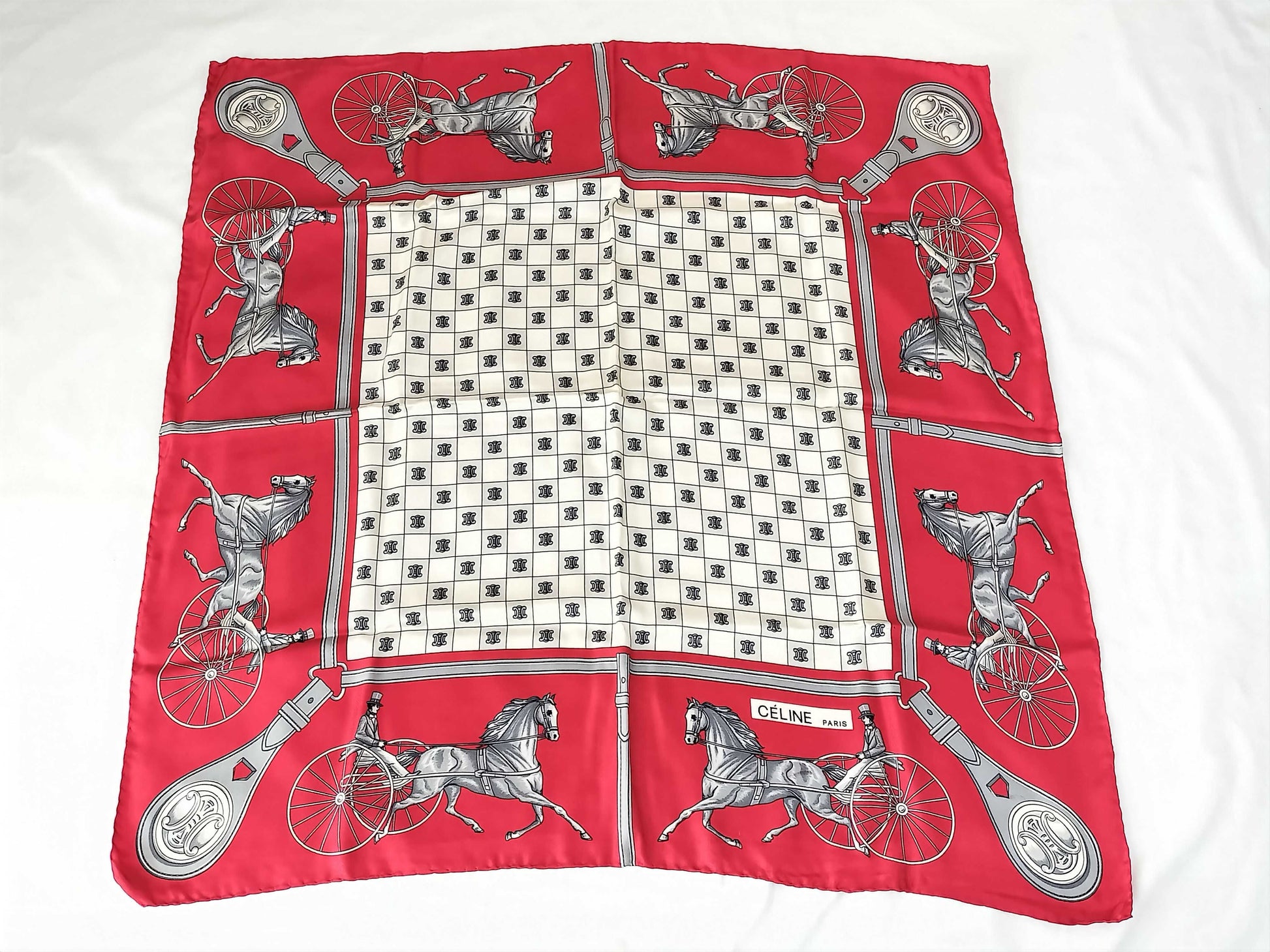 CELINE Macadam Scarf