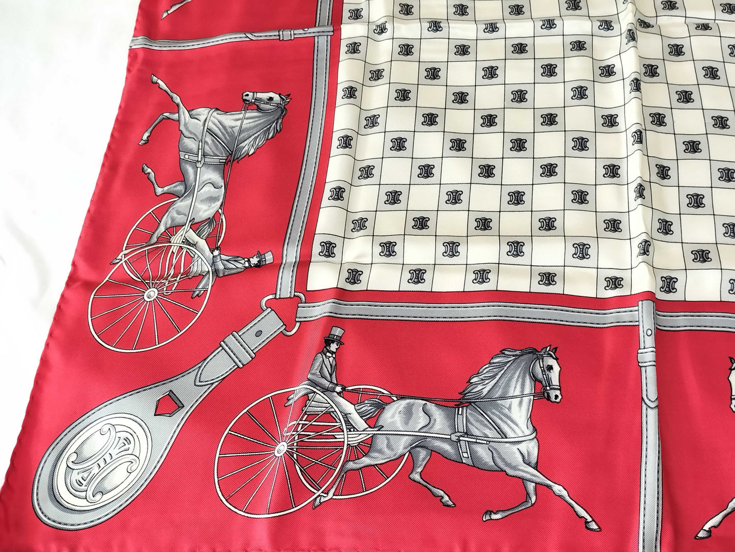 CELINE Macadam Scarf