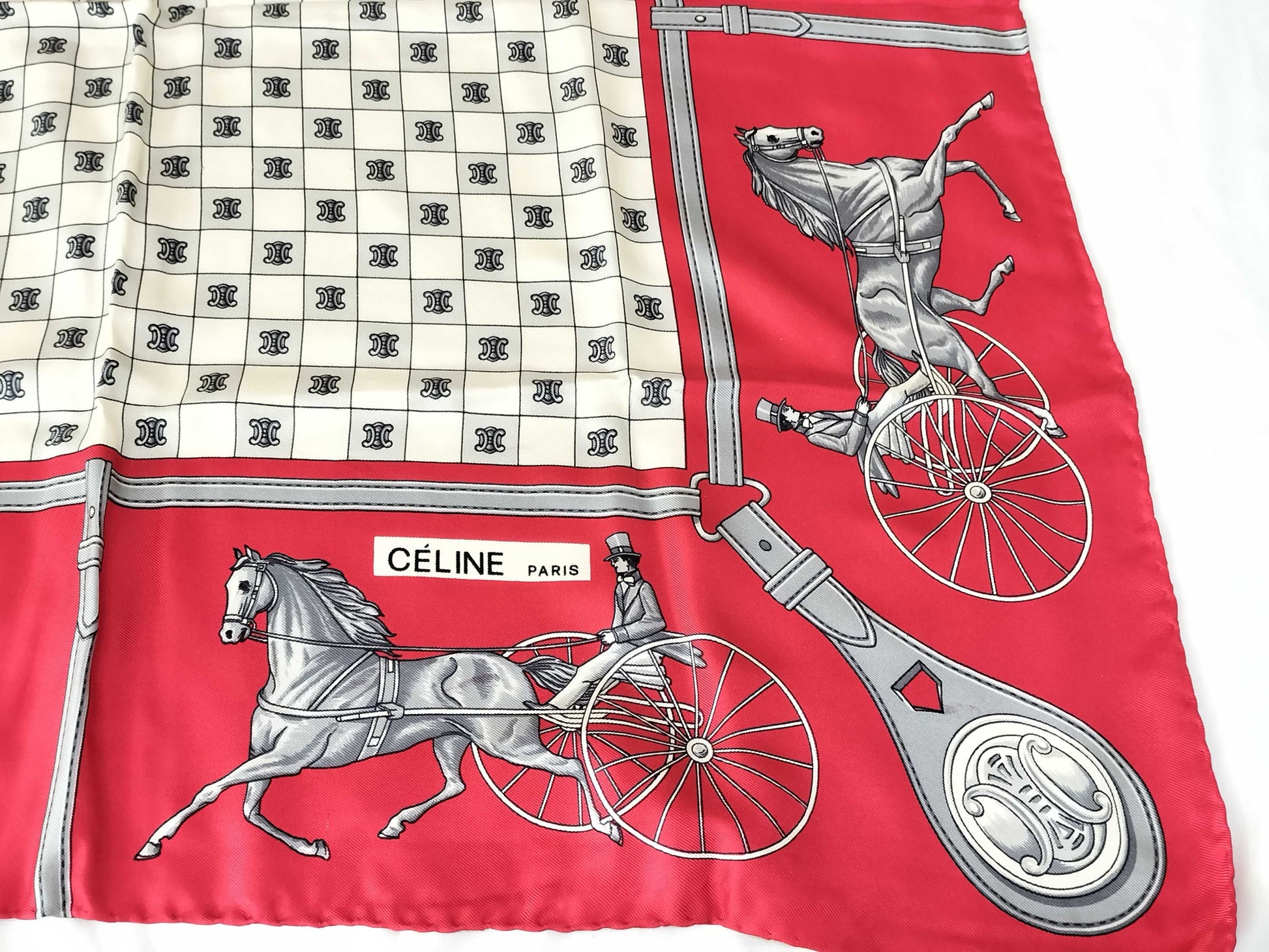 CELINE Macadam Scarf