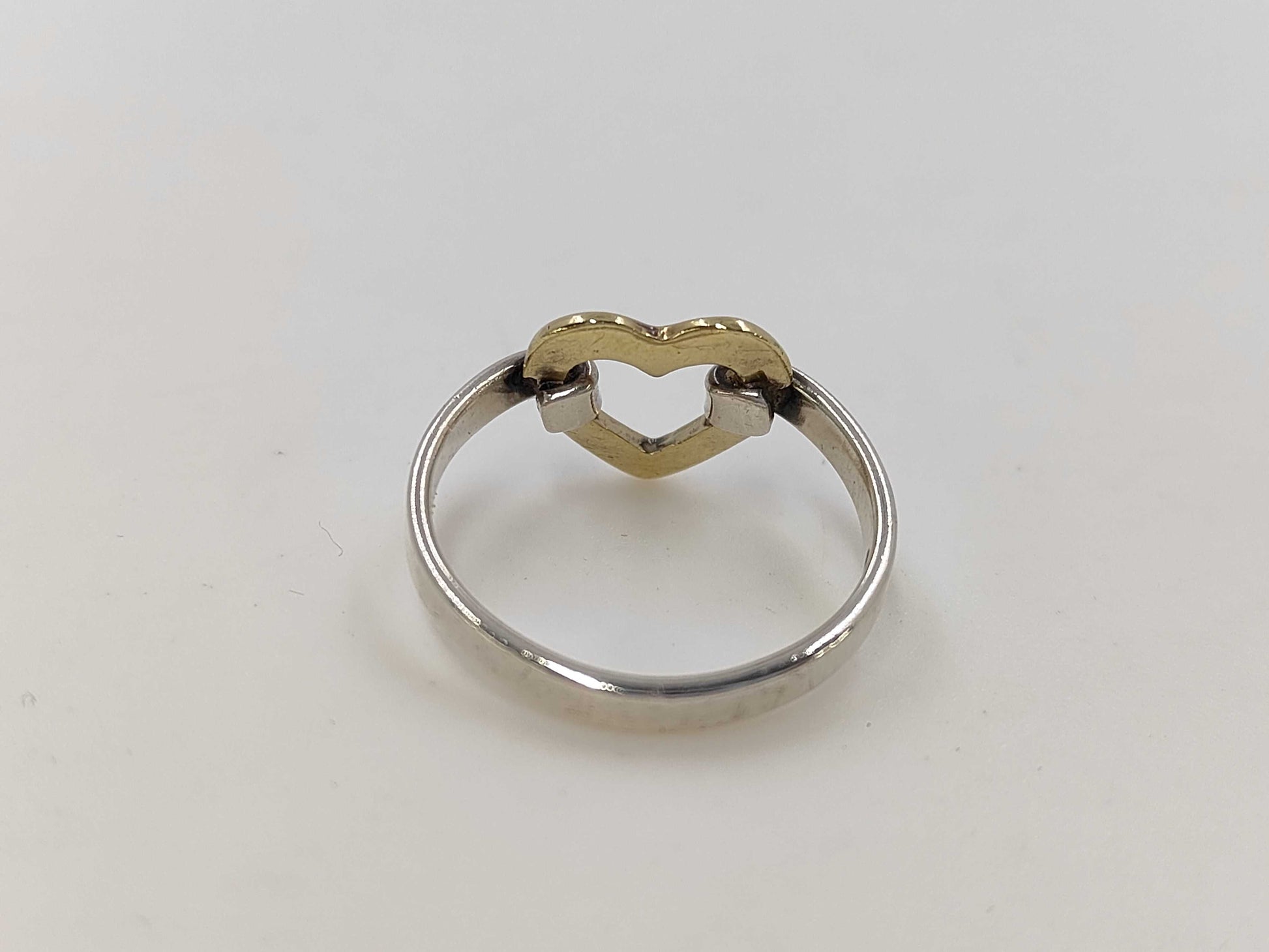 Tiffany & Co. 325/750 Heart Ring, SV925, 2.5g