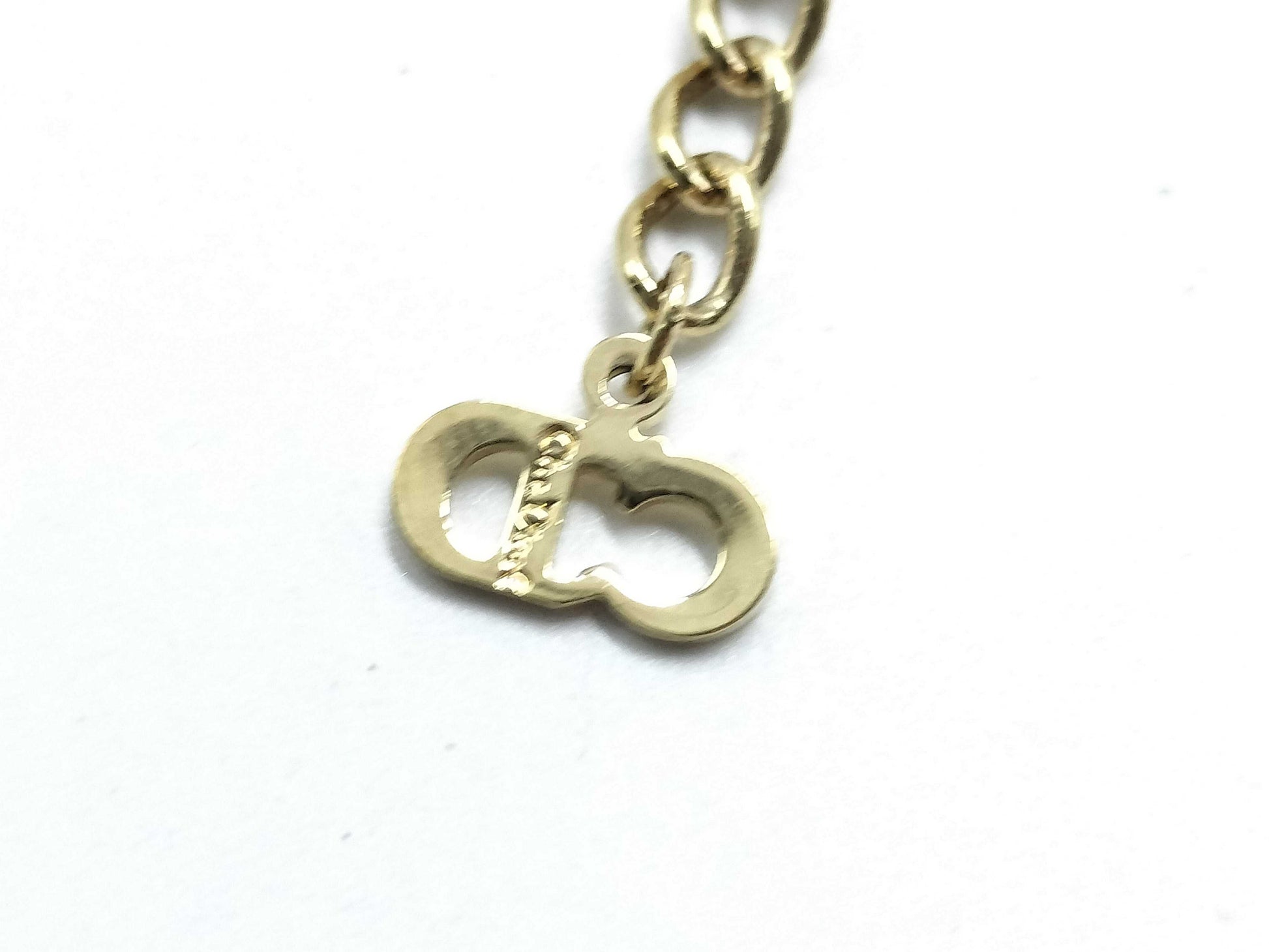 Dior Faux Pearl Necklace and Earrings Set Necklace