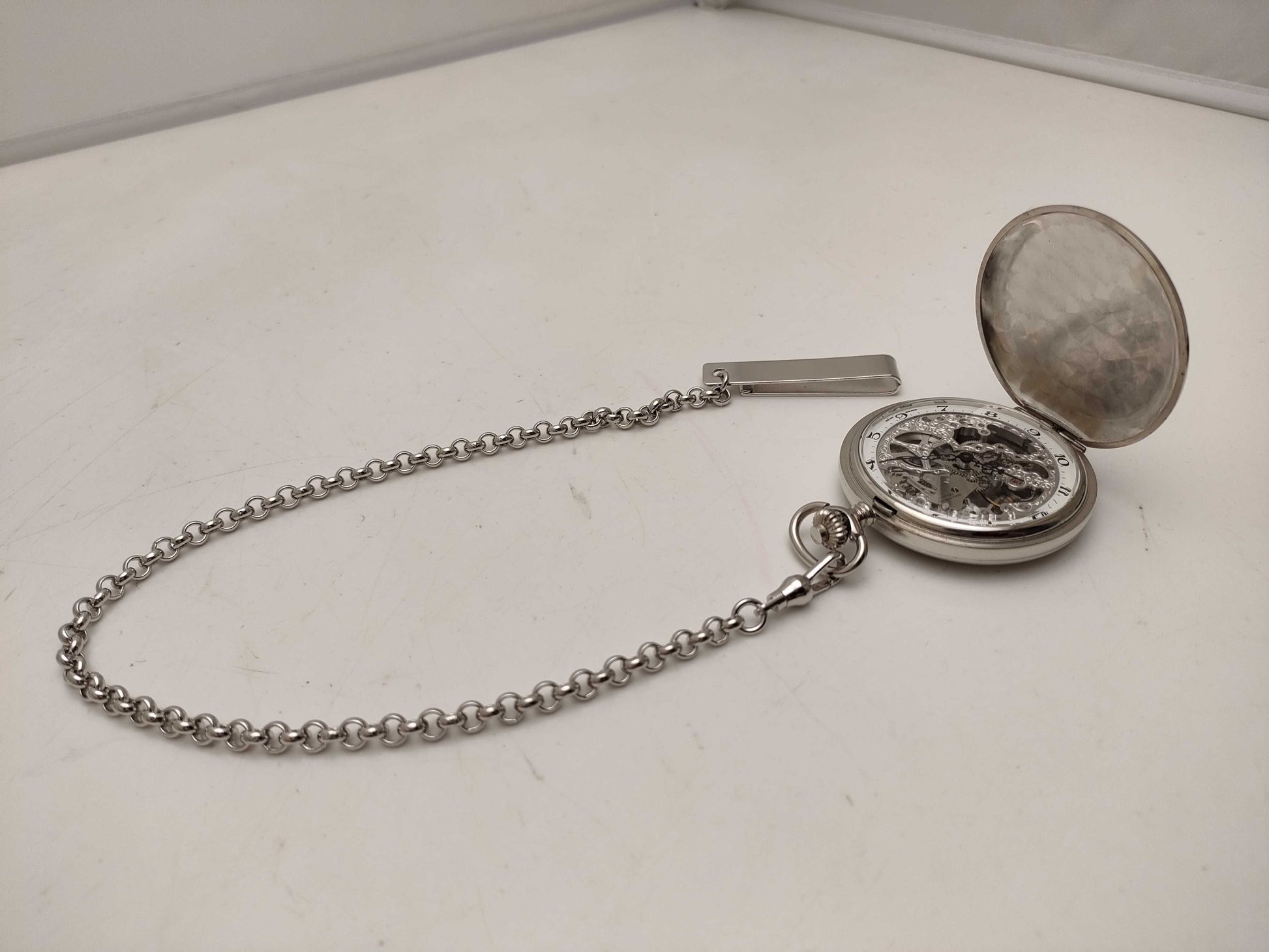 Grace Fabrio P-003/3 Skeleton Pocket Watch