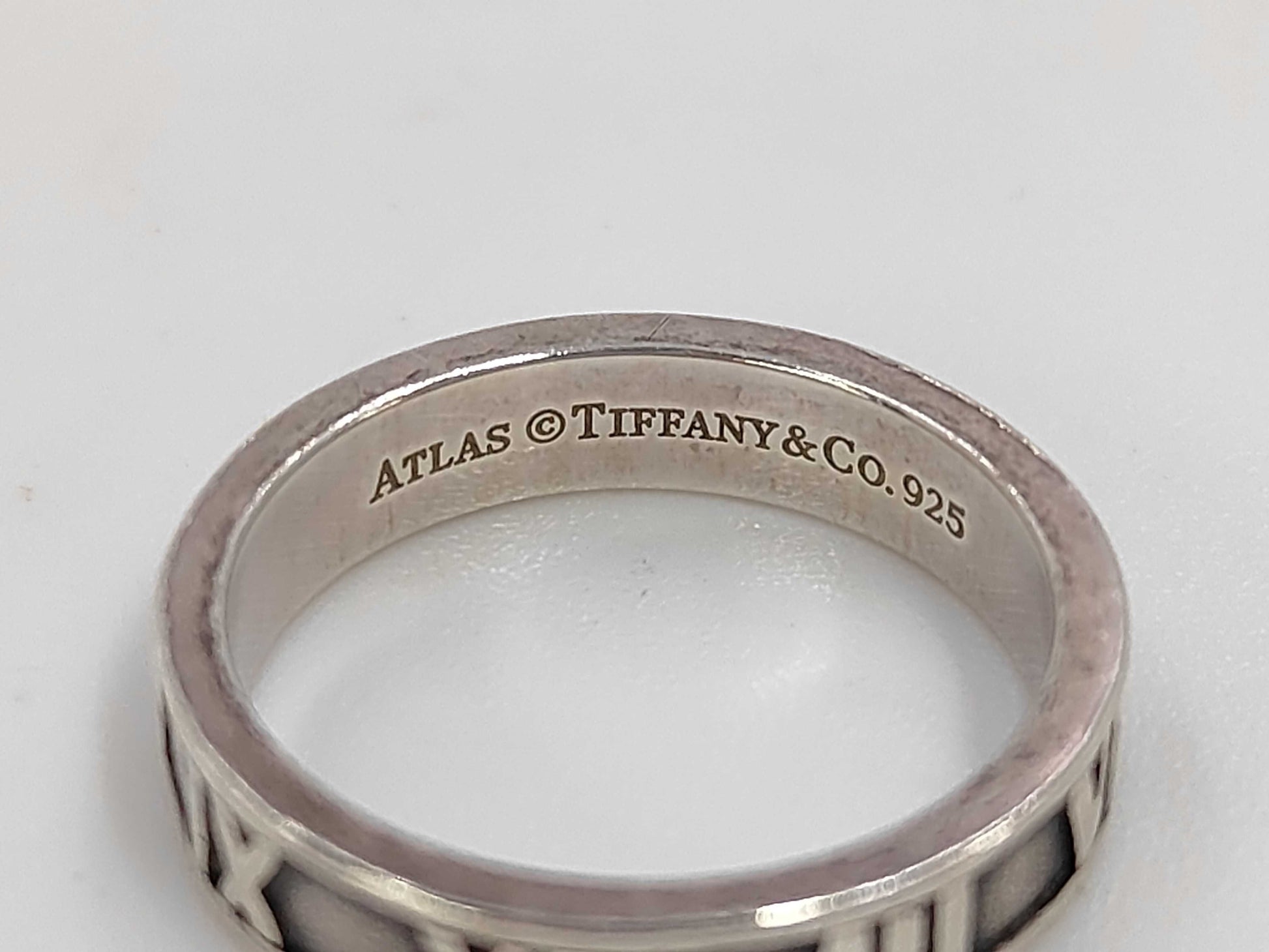 Tiffany & Co. Atlas Ring, SV925, 3.2g