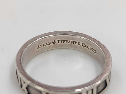 Tiffany & Co. Atlas Ring, SV925, 3.2g