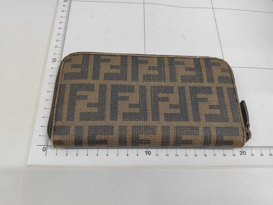 FENDI Zucca Round Wallet