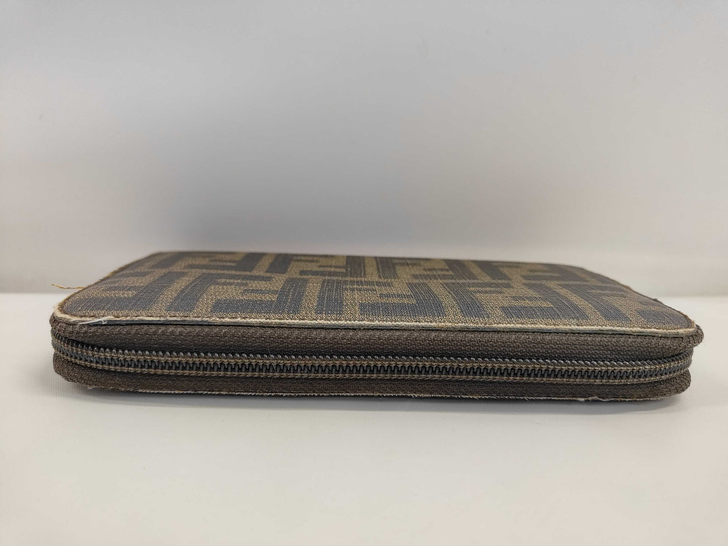 FENDI Zucca Round Wallet