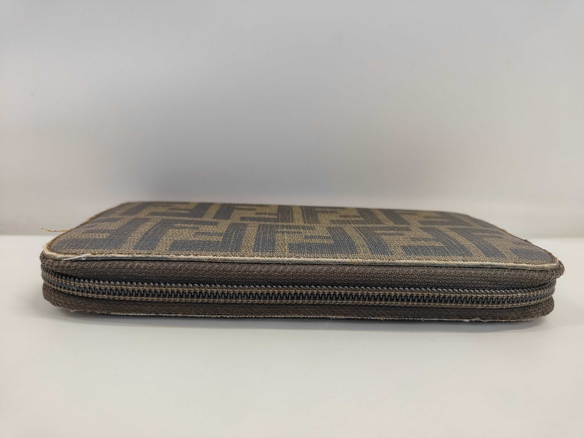 FENDI Zucca Round Wallet