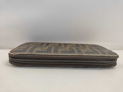 FENDI Zucca Round Wallet