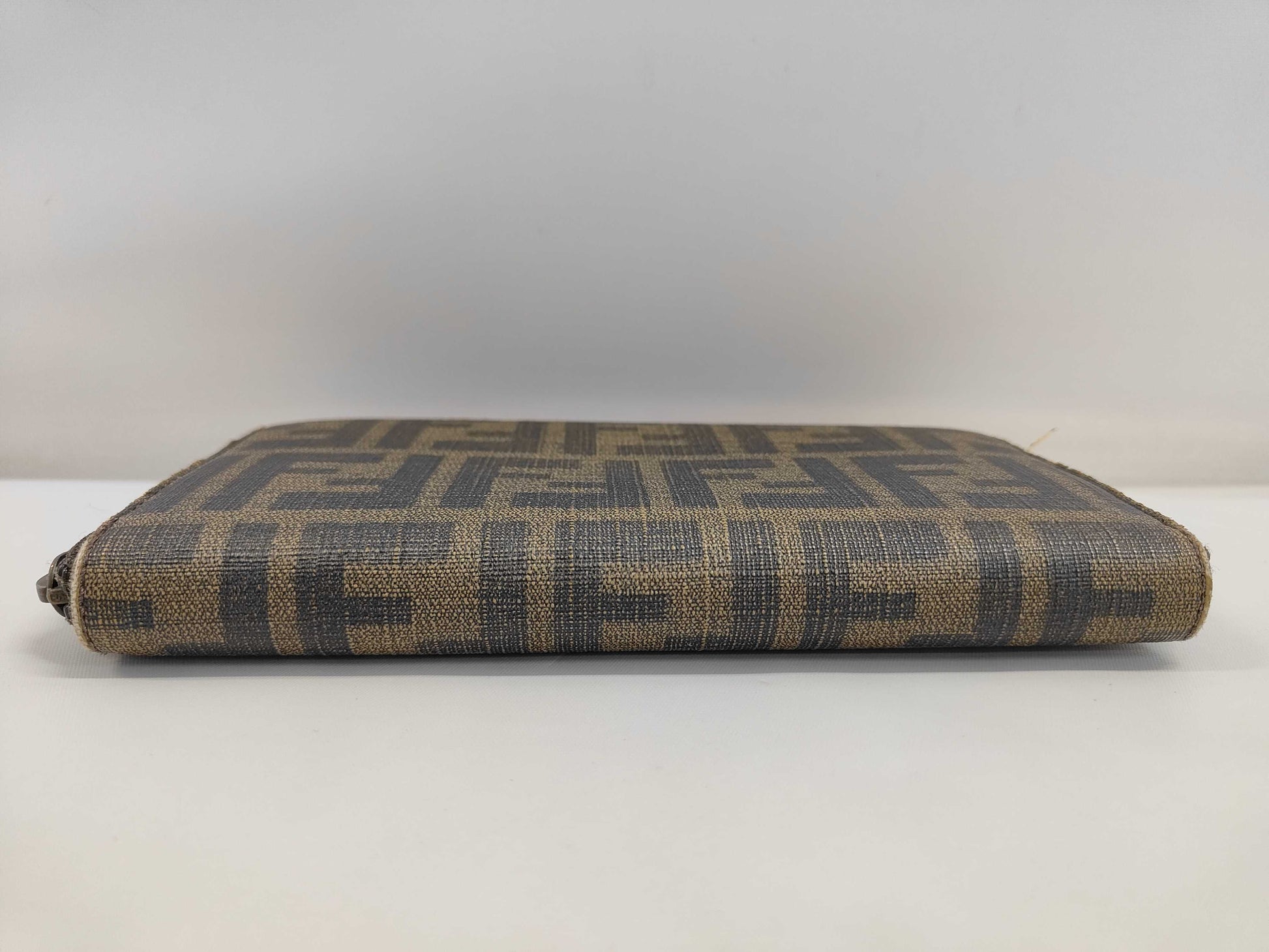 FENDI Zucca Round Wallet