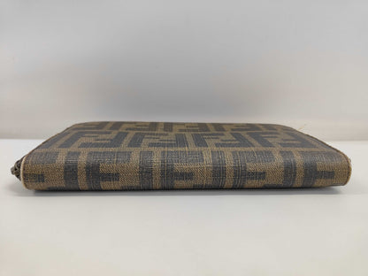 FENDI Zucca Round Wallet