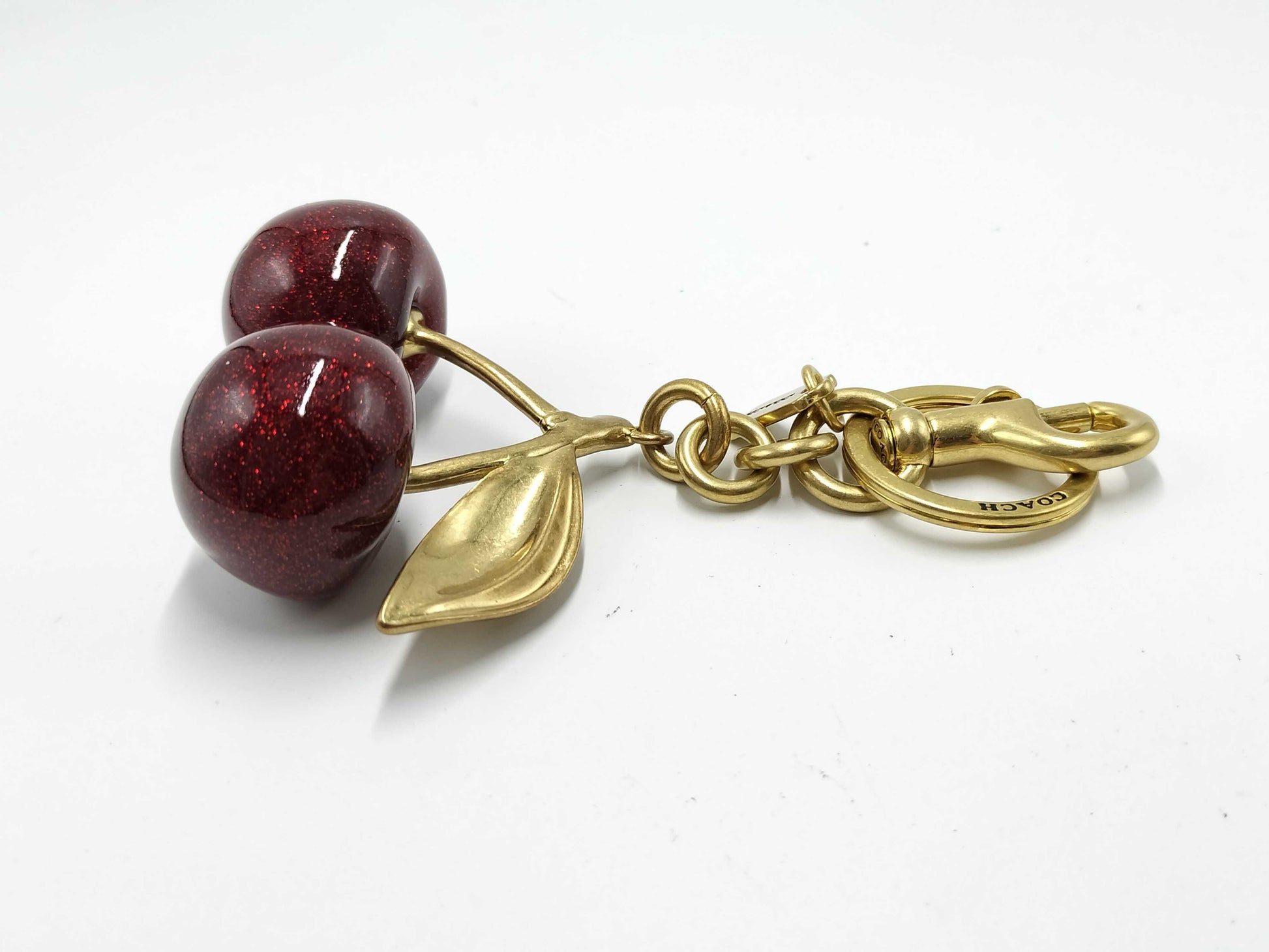 COACH Cherry Motif Charm