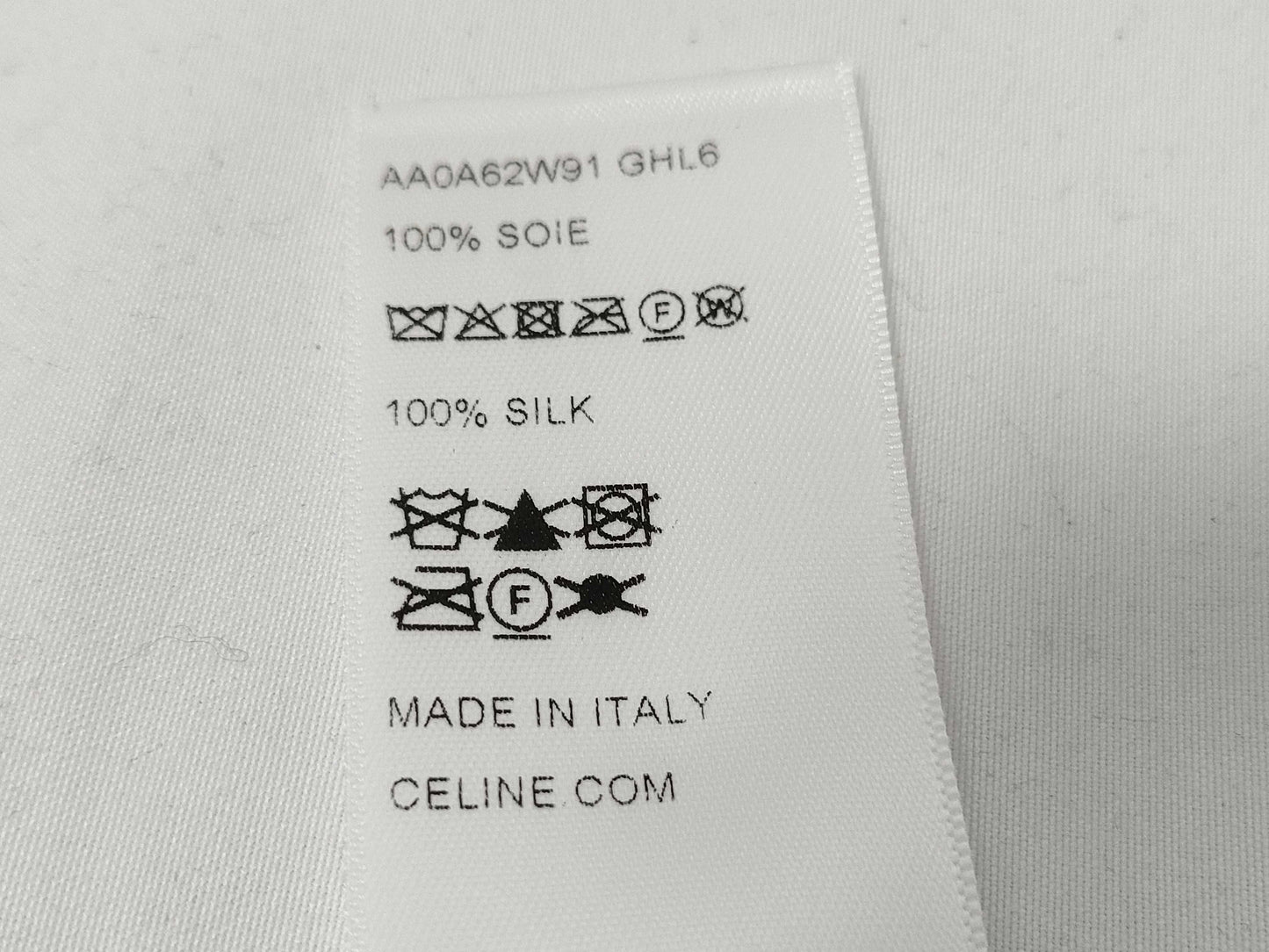 CELINE Silk Twill/Lavalliere Scarf Scarf