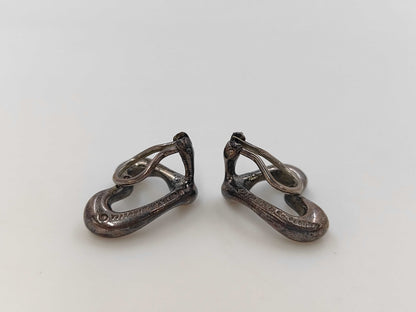 Tiffany & Co. SV925 Heart Earrings, 11.5g