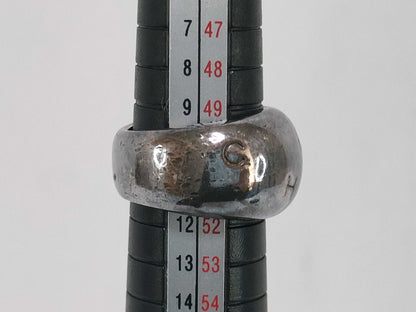 CHANEL Logo Ring SV925 19.0g Ring