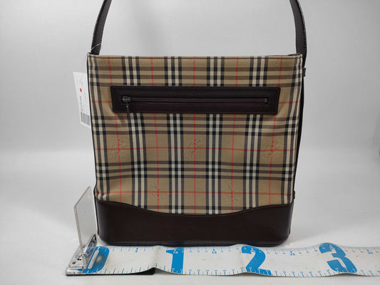 Burberrys Check Shoulder Bag