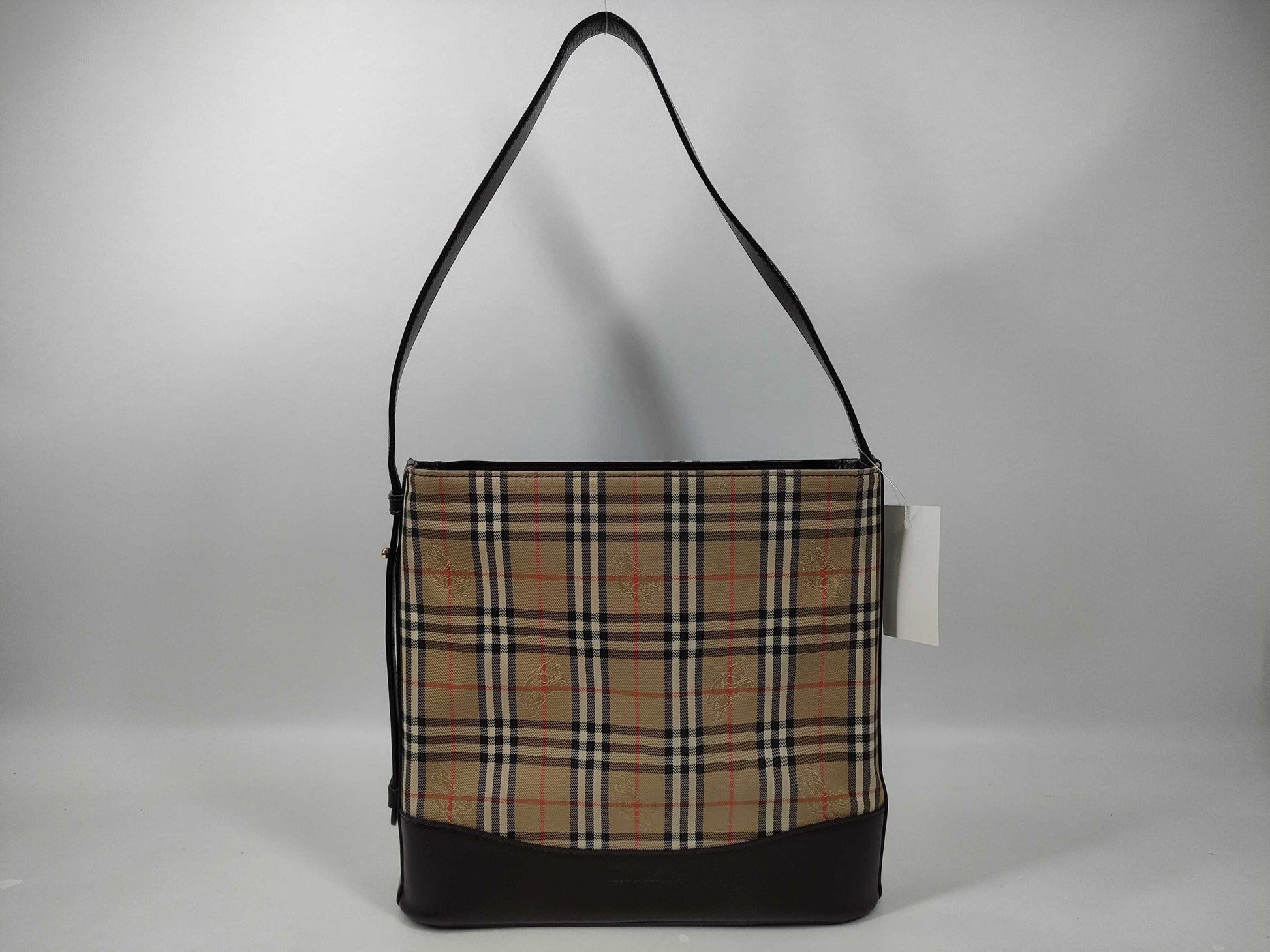 Burberrys Check Shoulder Bag