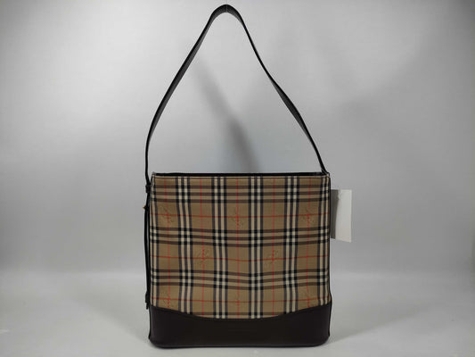 Burberrys Check Shoulder Bag