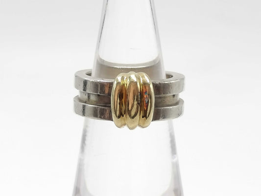 Tiffany & Co. Grooved with 750 8.6g Ring