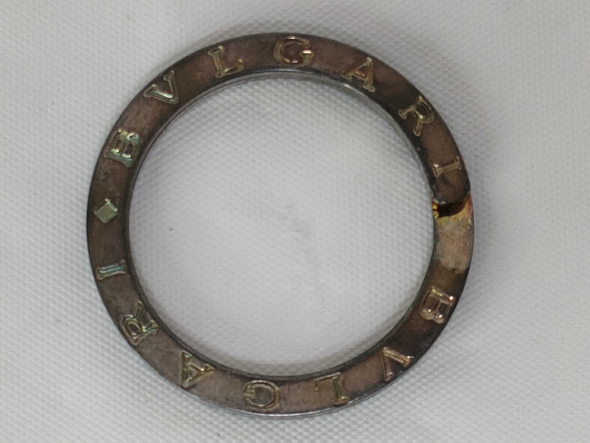 BVLGARI Key Ring SV925 Key Case/Key Holder