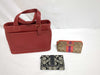COACH Signature Leather Bag/Pouch/Wallet 3-Piece Set Handbag