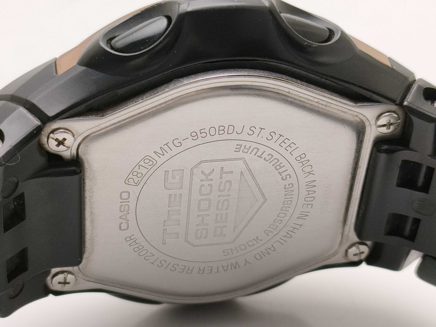 CASIO 2819 MTG-950/Boxed Men's Watch