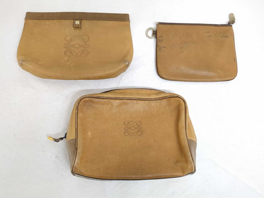LOEWE 3-Piece Second Bag/Pouch