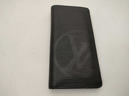 LOUIS VUITTON Epi Portefeuille Brazza LV Circle Wallet