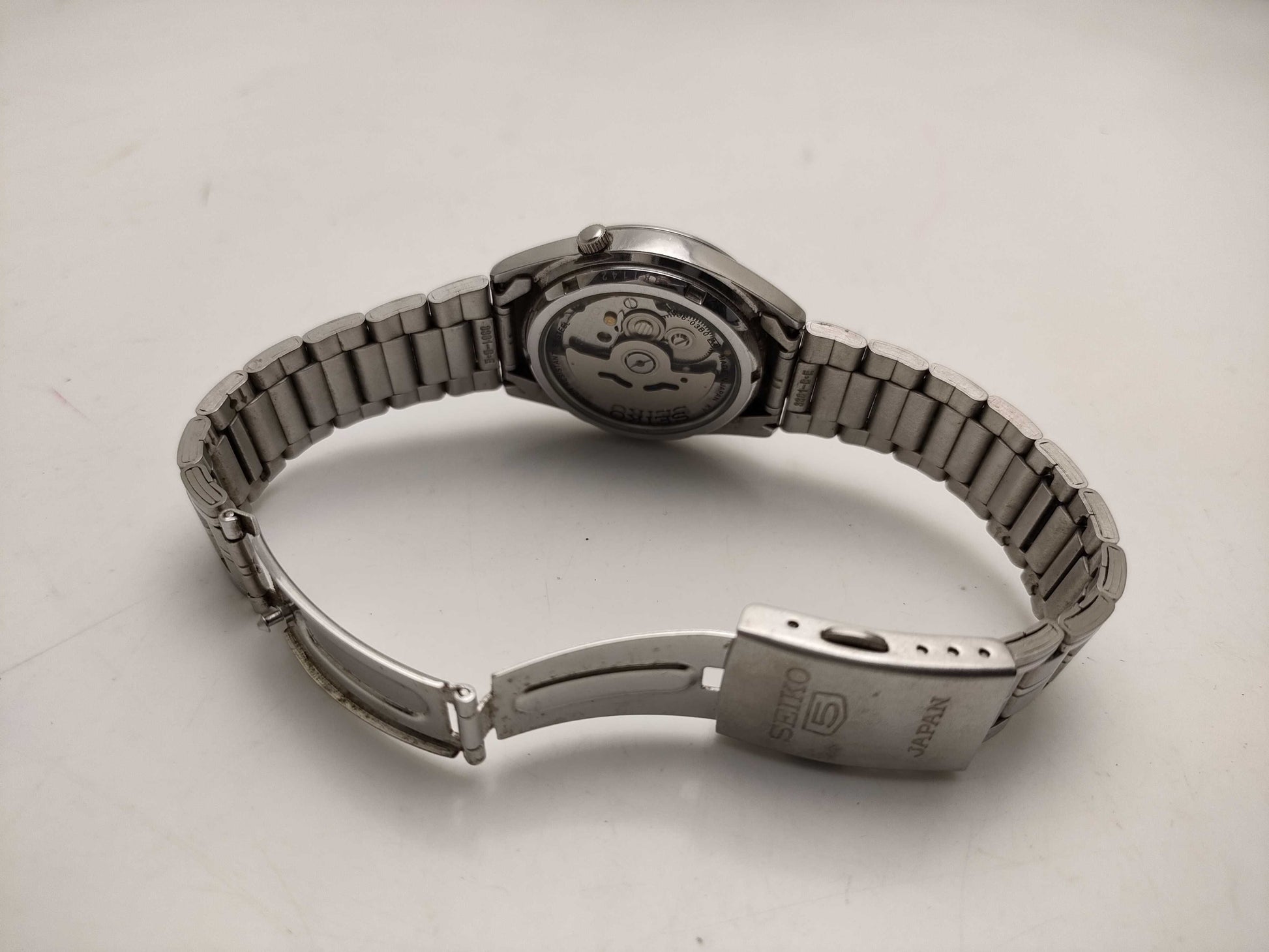 SEIKO 7S26-03B0 Seiko Five Body Only Black Dial Men's Watch