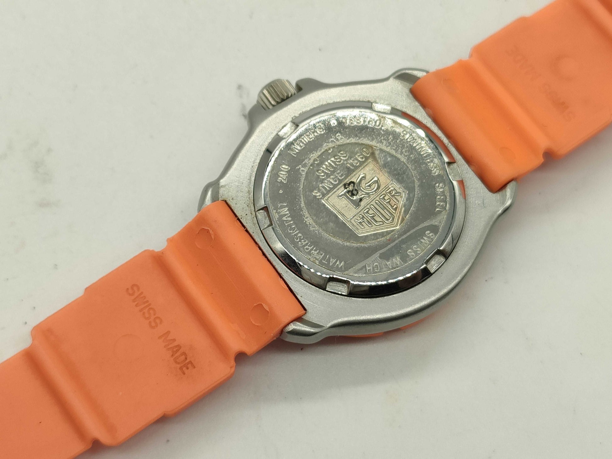 TAG Heuer Orange Rubber 1860 Women's Watch