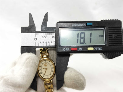 MCM MCM Gold Stainless Steel Women's Watch with Box