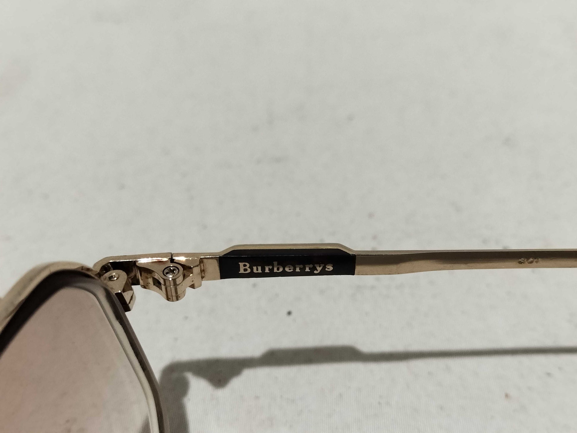  BURBERRY Burberrys / Glasses / 14KGF Sunglasses