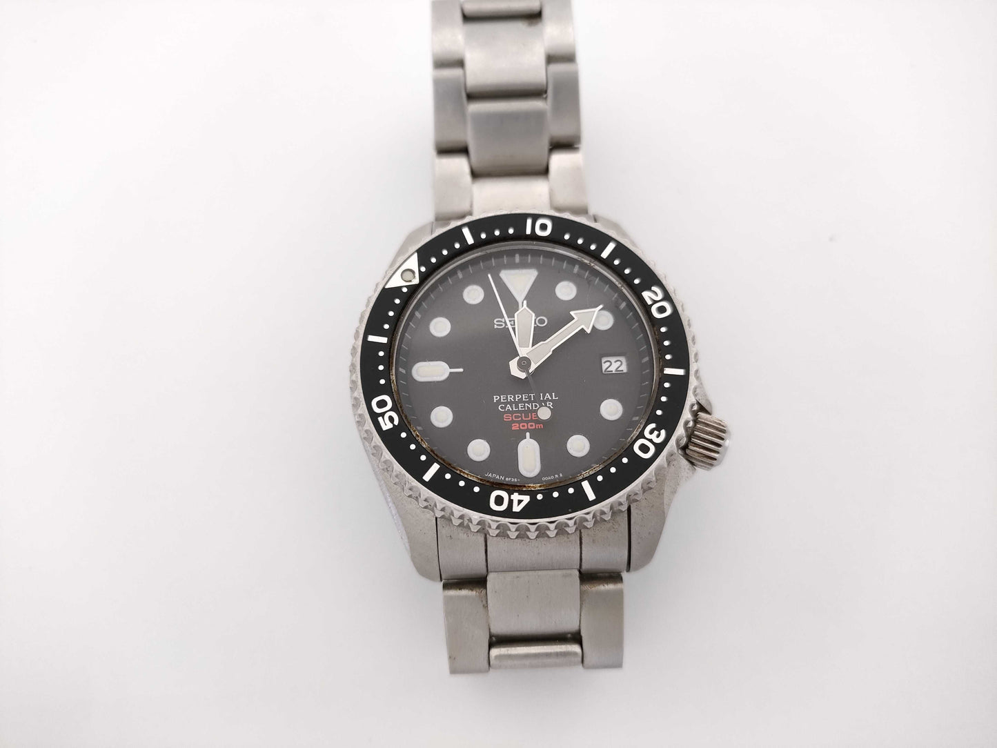 SEIKO 8F35-00A0 Men's Watch, Unused