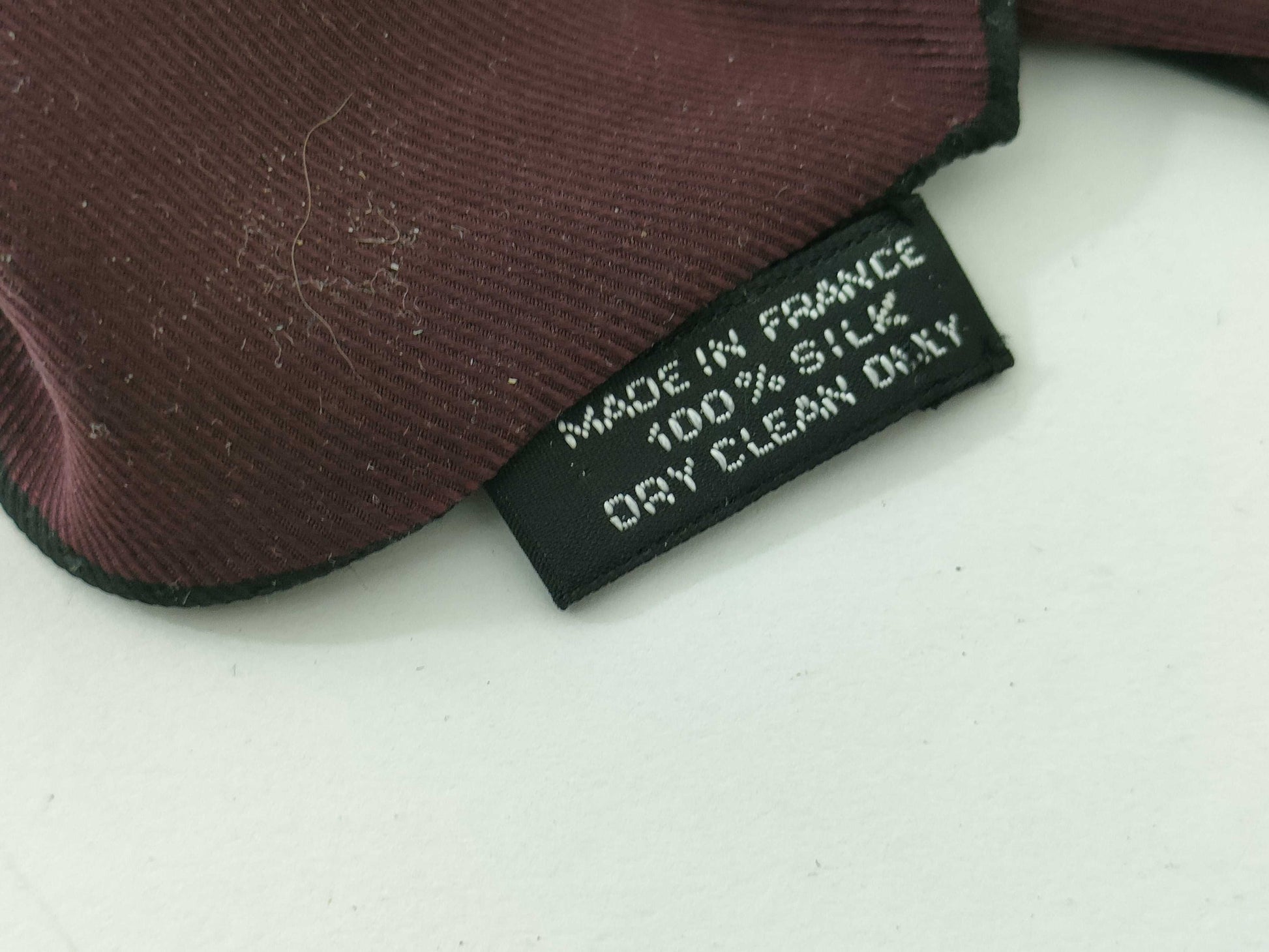 HERMES Carre Rosange Diamond Bordeaux Scarf