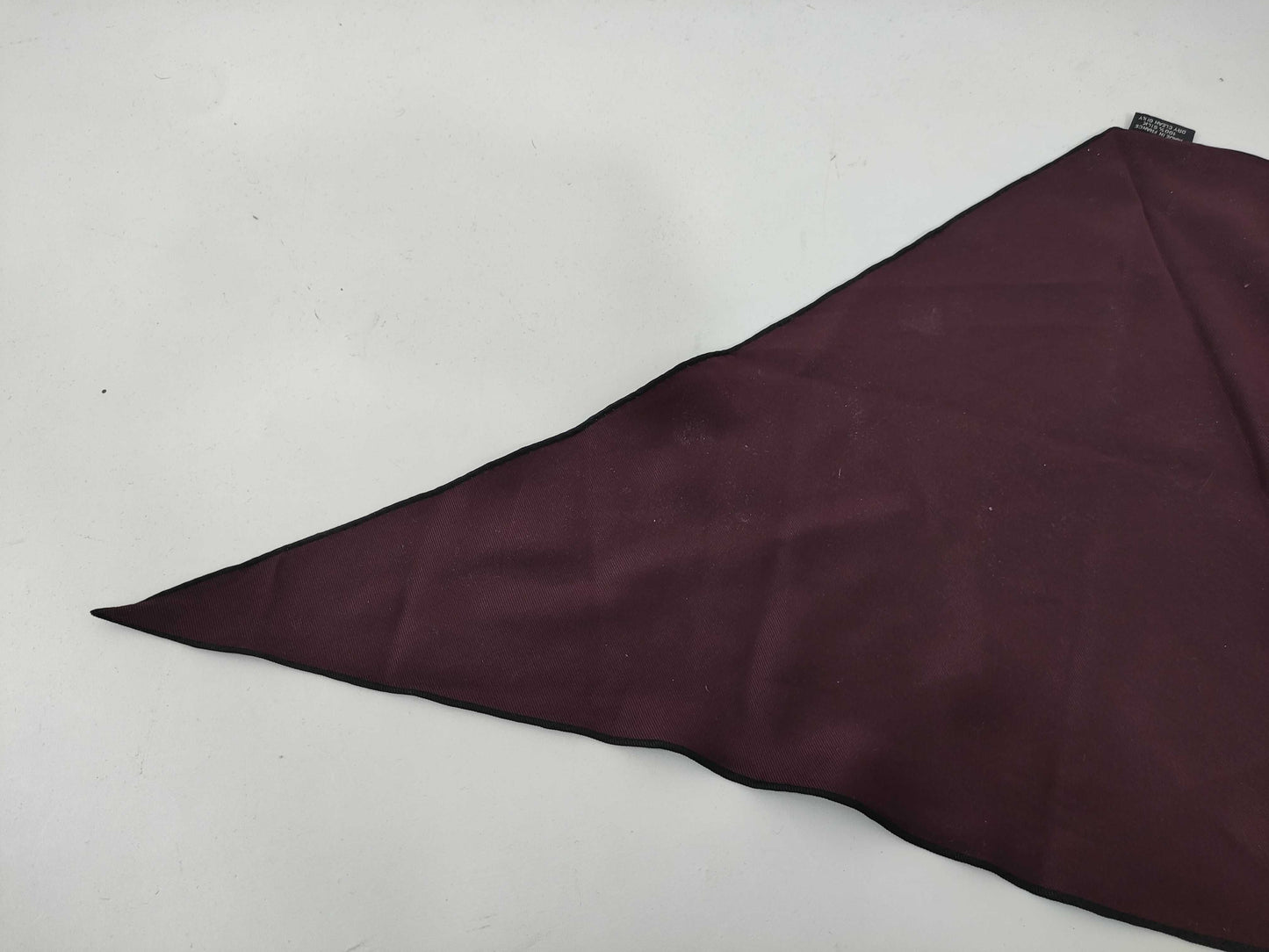 HERMES Carre Rosange Diamond Bordeaux Scarf