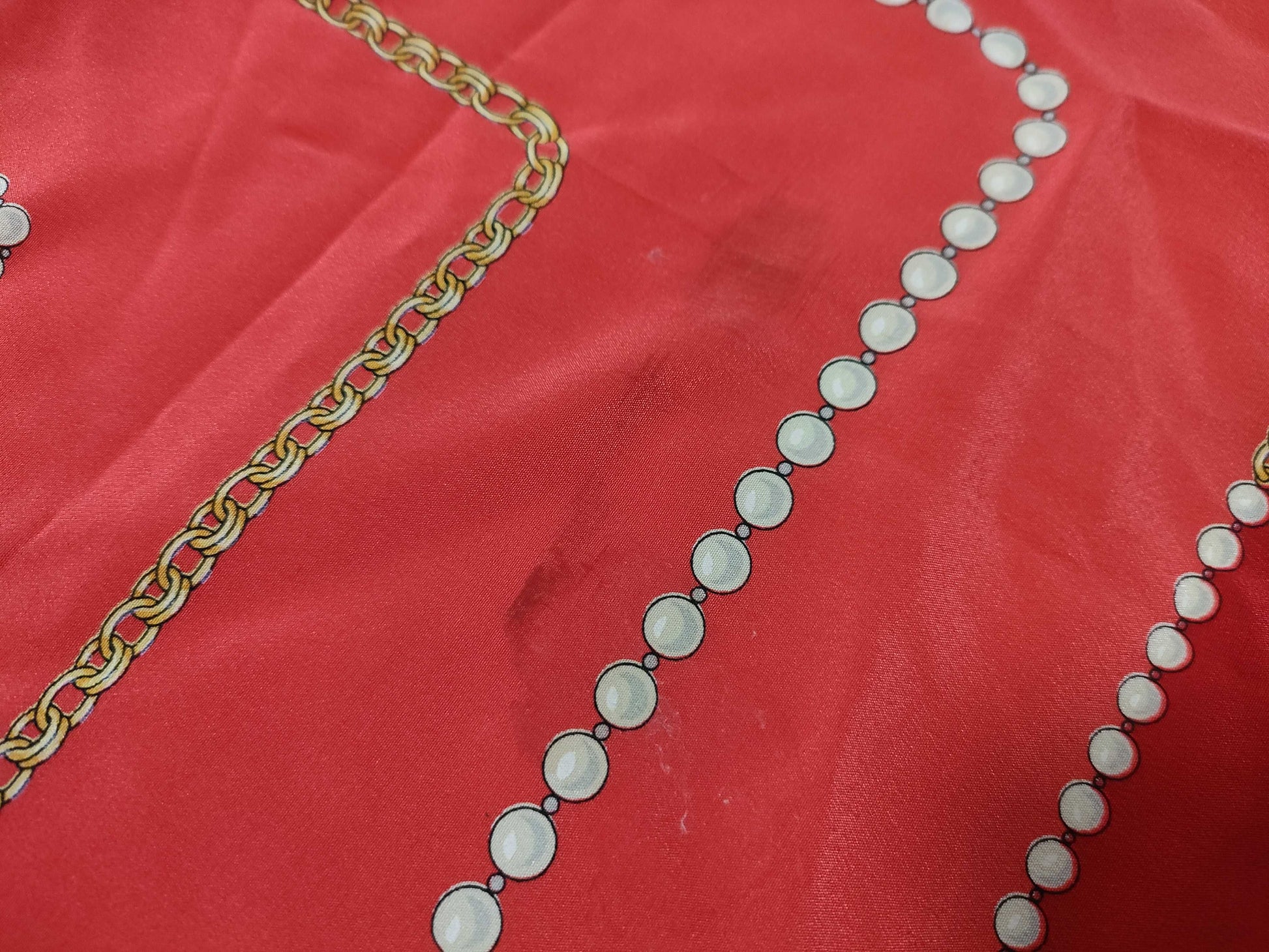 CHANEL 100% Silk Scarf