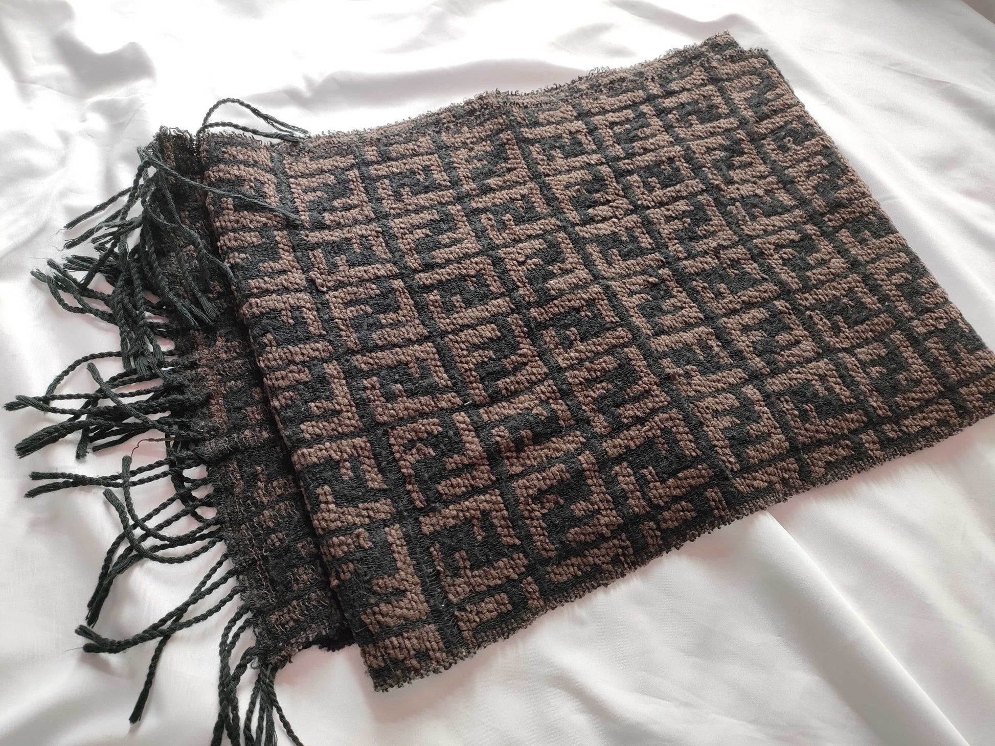 FENDI Zucca print scarf 