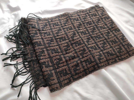 FENDI Zucca print scarf 