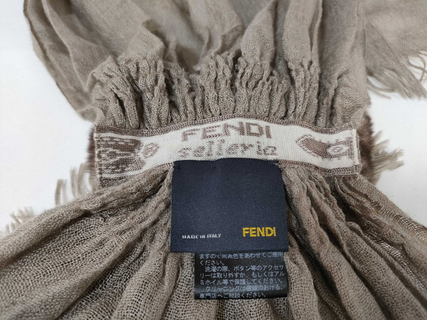 FENDI fur scarf