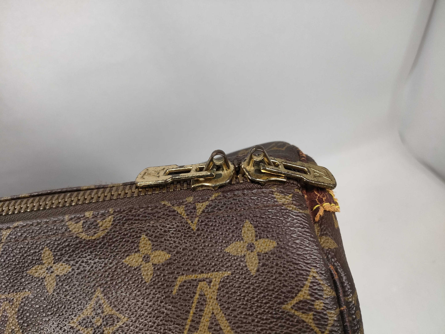LOUIS VUITTON Monogram M41424 Keepall 55 Boston Bag