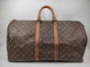 LOUIS VUITTON Monogram M41424 Keepall 55 Boston Bag