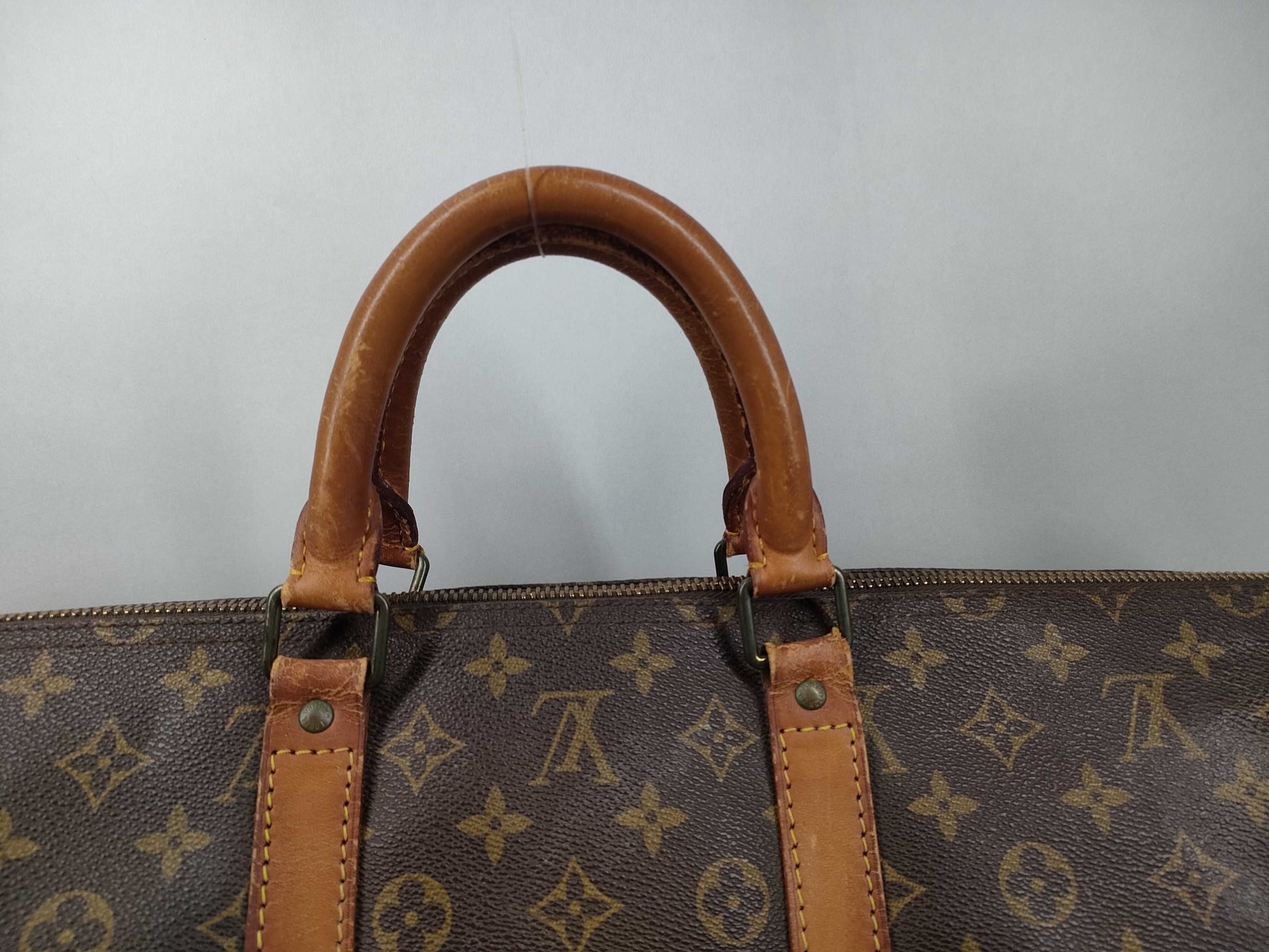 LOUIS VUITTON Monogram M41424 Keepall 55 Boston Bag