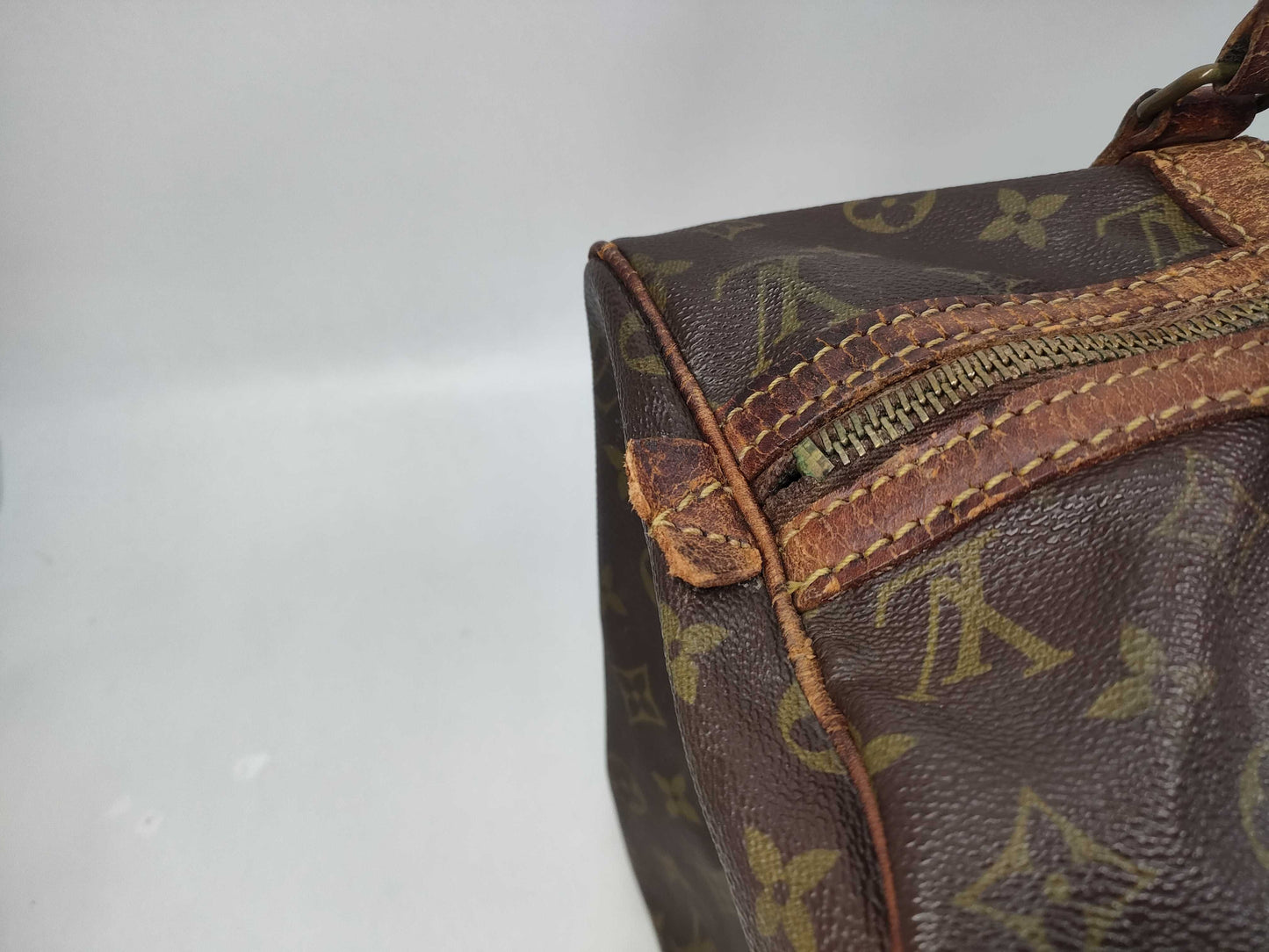 LOUIS VUITTON Monogram M41107 Speedy 35 Boston Bag