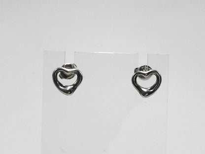 Tiffany & Co. 925/Open Heart Earrings