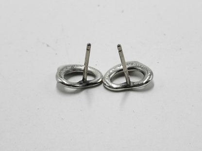 Tiffany & Co. 925/Open Heart Earrings
