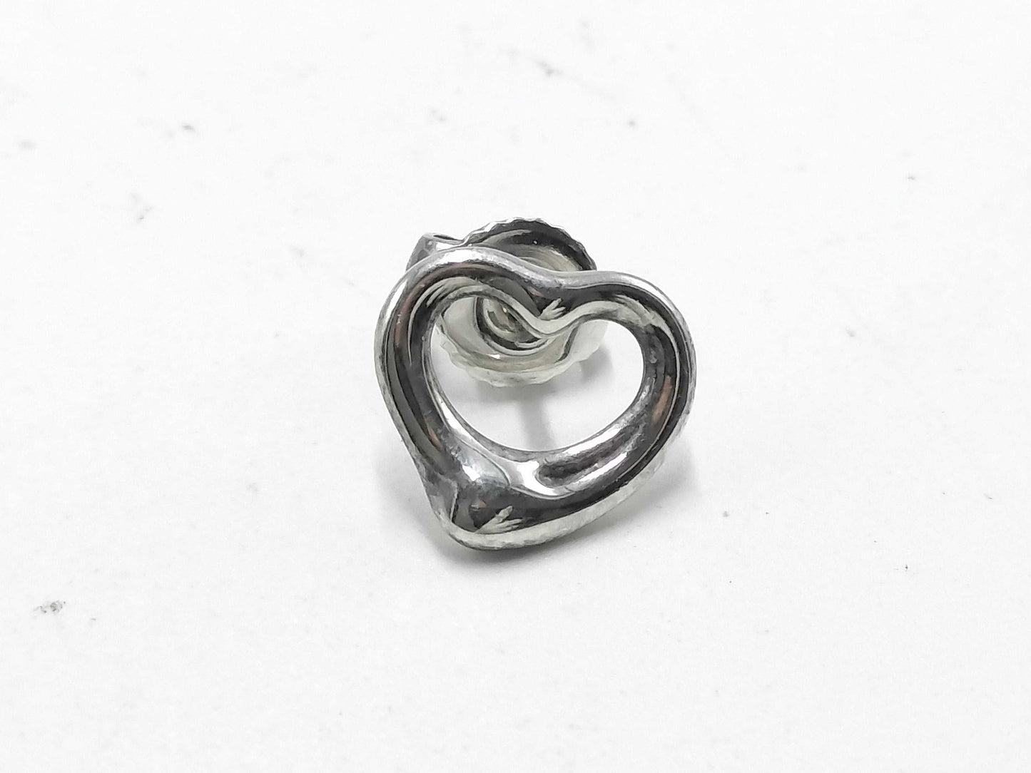 Tiffany & Co. 925/Open Heart Earrings