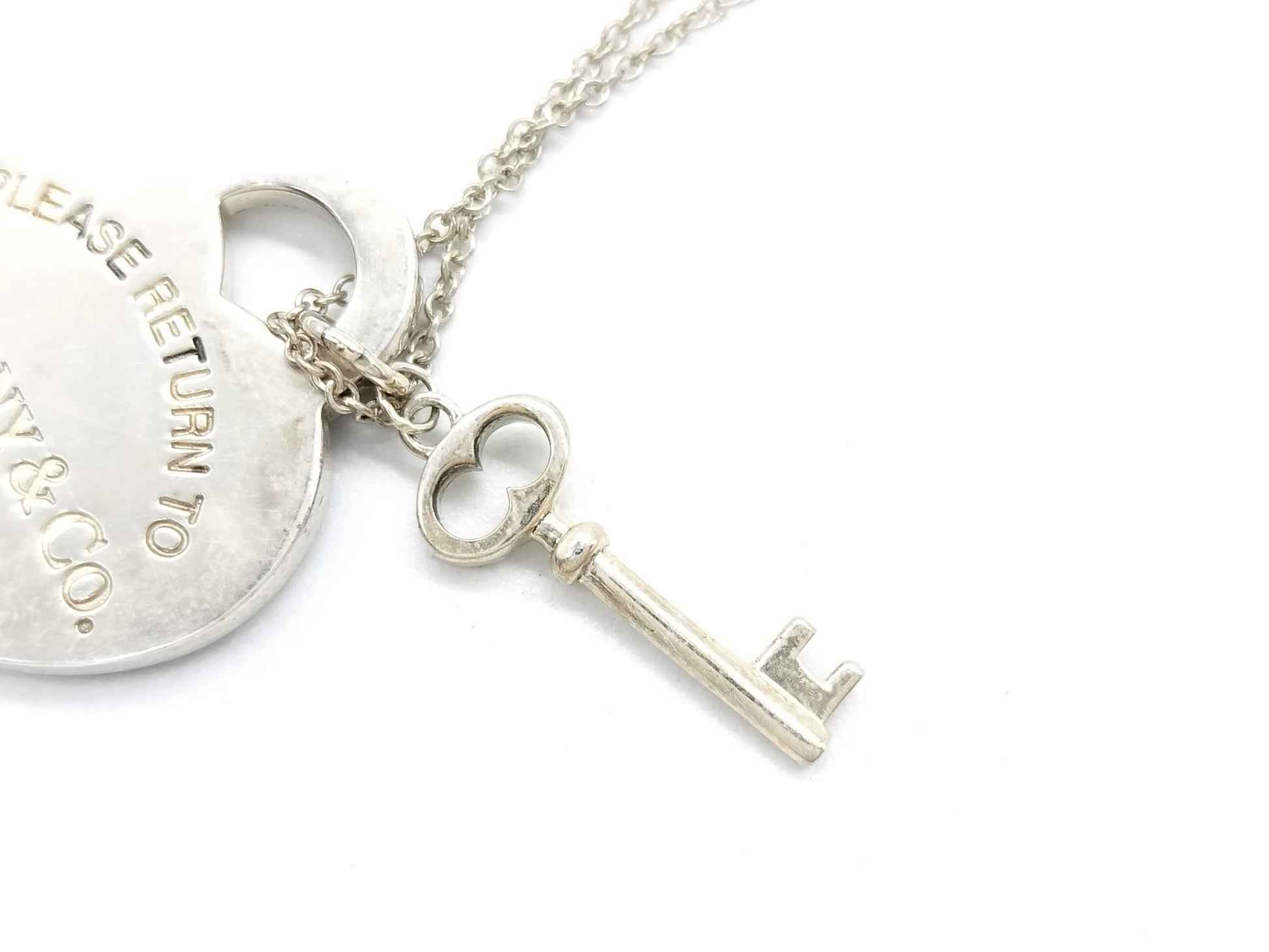 Tiffany & Co. Return to Tiffany Return to Key Necklace 925 Necklace